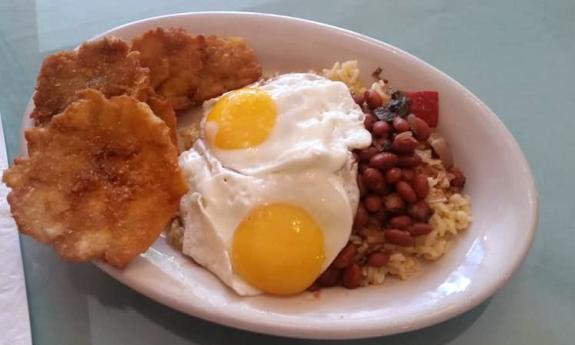 A breakfast from La Herencia Café in St. Augustine.