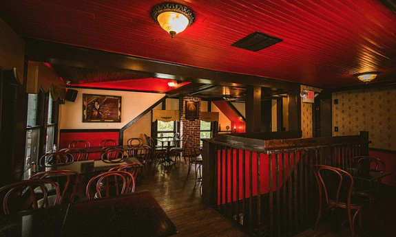 The Ghost Bar at Scarlett O'Hara's can be reserved for private events.