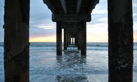 St. Augustine Beach Pier Sunrise