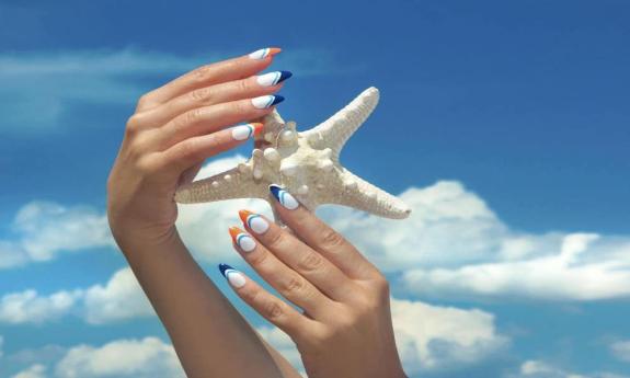 Nail art from Avalon Nails and Spa in St. Augustine, FL