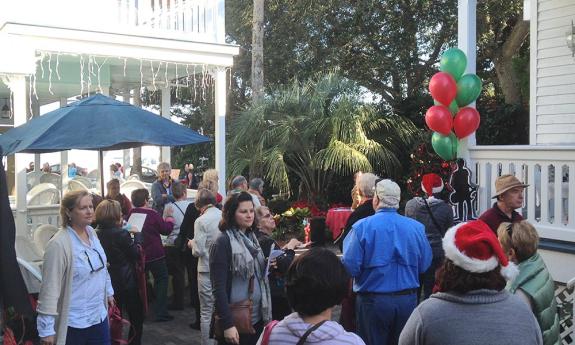 St. Augustine's B&B Holiday Tour includes a stop at the Bayfront Westcott House.