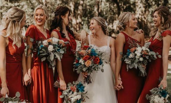 A St. Augustine bridal party captured by TheCapps.co.