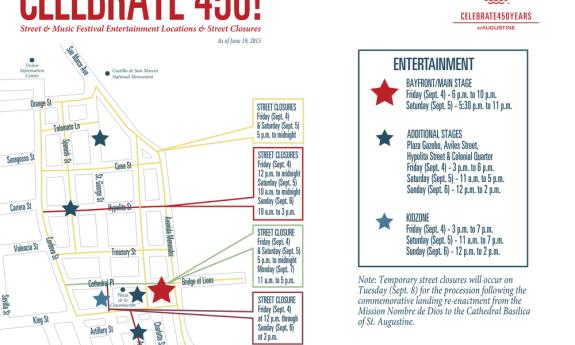 Celebrate 450! Music Schedule – Sunday