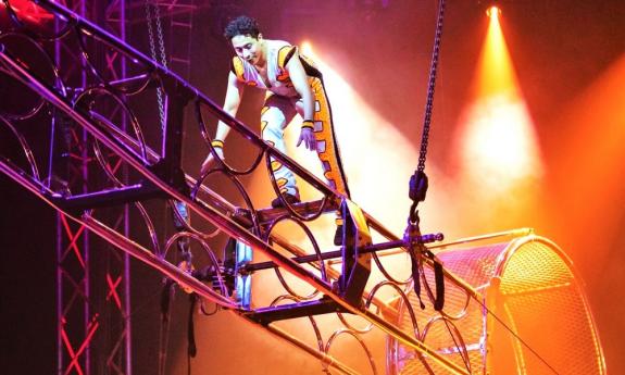 Wheel of Death in Cirque Italia, coming to St. Augustine.