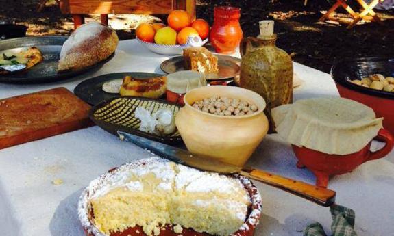 Some of the fare offered at the farmers' market