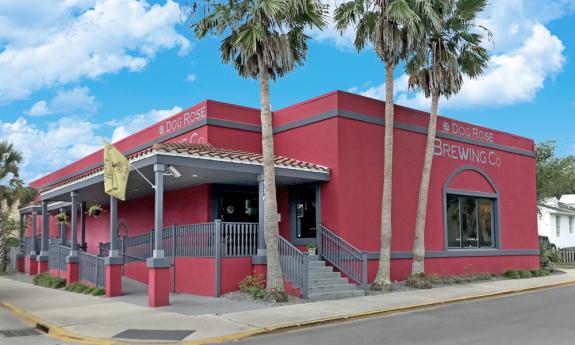 Dog Rose Brewing in St. Augustine, FL.
