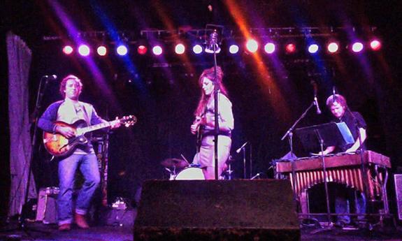 Blue Ribbon Healers band performing live. 