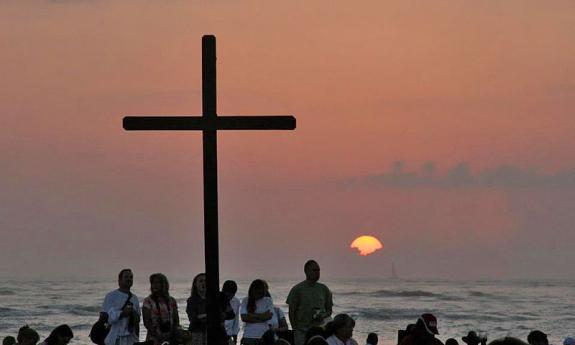 Vilano Beach Easter Sunrise Service 