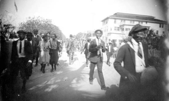 Emancipation Proclamation parade in St. Augustine circa 1922. 