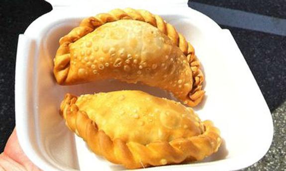 Tasty empanadas from Mama's Food truck. 