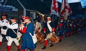 Colonial Grand Muster and Torchlight Parade