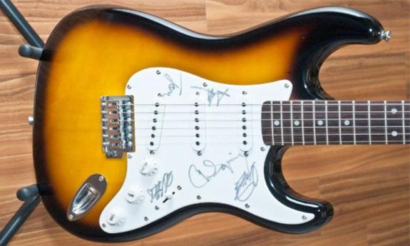 Second Annual Celebrity Guitar Raffle and Auction