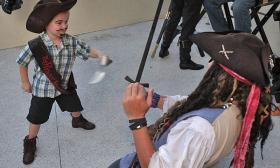 St. Augustine Swashbucklers Talk Like a Pirate Day