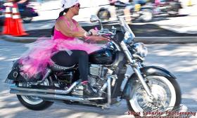 The Think Pink in October Motorcycle Ride and event raises funds for Unity Outreach, Inc., in St. Augustine.