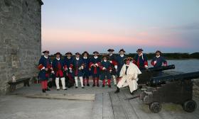 Fort Matanzas Torchlight Tours recreate the experience of life in the fort in 1743.
