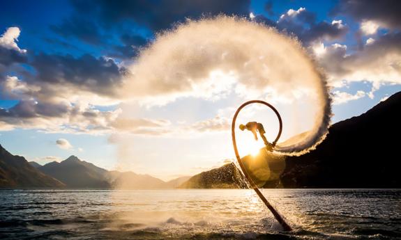 Extreme Water Adventures offers flyboarding sessions for St. Augustine visitors.