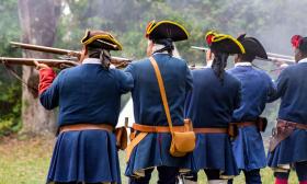 Historic reenacts brings the 1740 Battle of Fort Mose to life during an all-day event in St. Augustine, FL.
