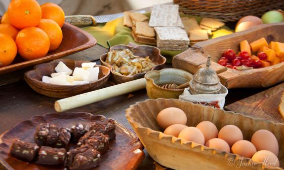 The Fountain of Youth Archaeological Park recreates the original Thanksgiving feast in St. Augustine. here 