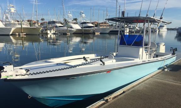 Great White Charters fishing boat in St. Augustine, FL