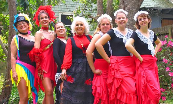 Dancers at the Minorcan Heritage Celebration in St. Augustine, Florida.