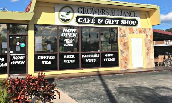 Growers Alliance just over the Bridge of Lions on Anastasia Island in St. Augustine.