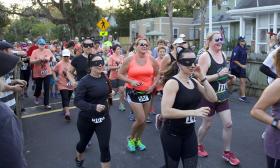 Runners are encouraged to dress in costume for this Halloween event and fun 5K.