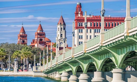 Kram Kran Photo captures the Bridge of Lions in St. Augustine, FL