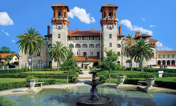 The Lightner Museum is housed in the former Alcazar Hotel in St. Augustine, Florida.