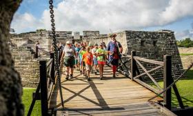 Kids will enjoy exploring and learning about the historic Castillo de San Marcos.