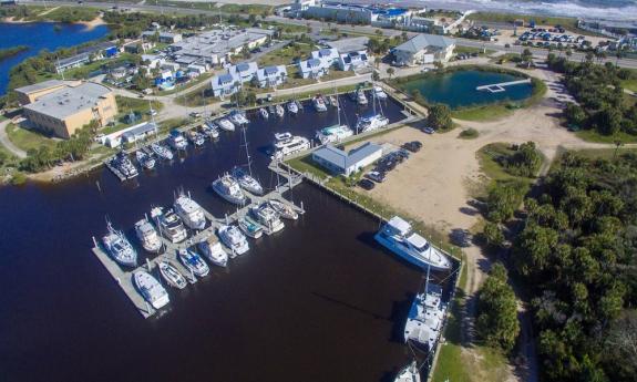 Marineland Marina south of St. Augustine, FL.