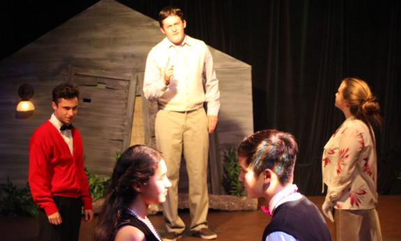 A dress rehearsal for the KidzfACTory production of A Midsummer Night's Dream at the Limelight Theater.