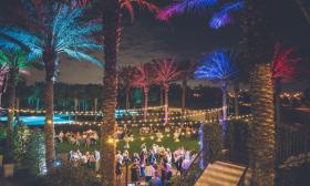 Make My Day - Wedding & Event Planning - shows off an evening wedding in Nocatee.