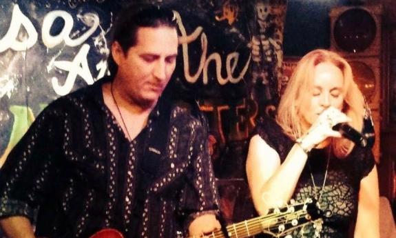 Lisa and the Mad Hatters performing live