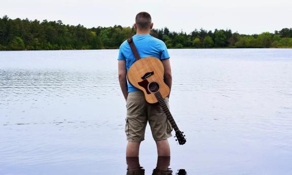 Musical performances by Andy Jacobs in St. Augustine, Florida. 