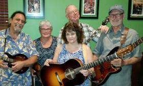 Cheryl Watson with Headed South bluegrass band