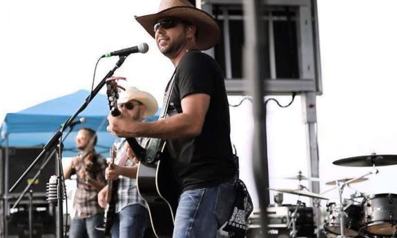 Three of the five-member Luke Langford Band.