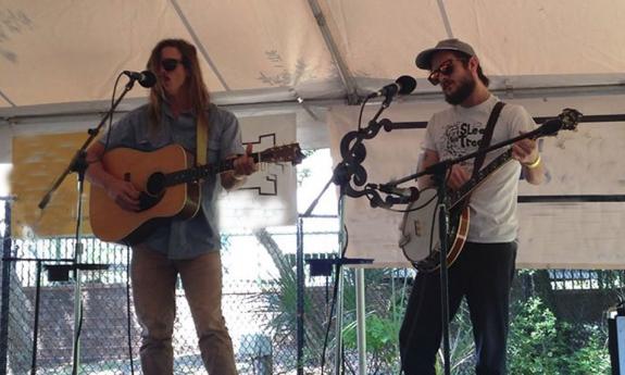 Sand Fleas play in St. Augustine, Florida