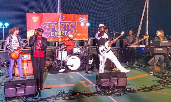 Trae Pierce and the T-Stones will brind the funk to St. Augustine.