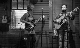 The husband-and-wife team of Micah and Lauren Giilliam make up The WillowWacks, a favorite local band in St. Augustine, Florida.
