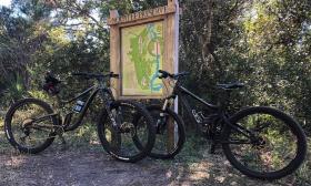 Nocatee Preserve and Mountain Bike Trail in Ponte Vedra, FL.