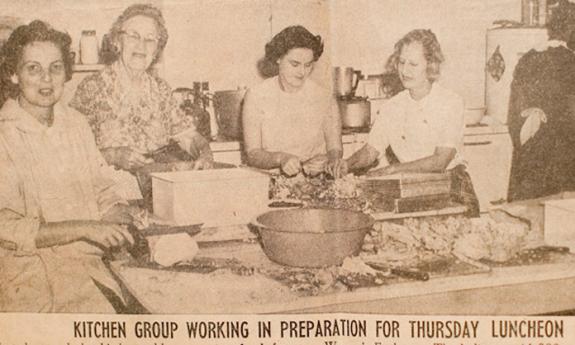 Woman's Exchange Dinner in the Garden