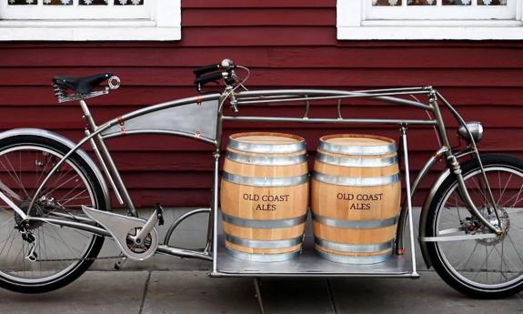 Barrels from Old Coast Ales in St. Augustine.