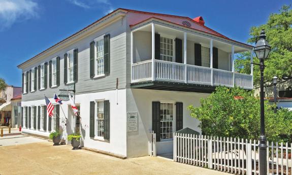 The Pena-Peck House in St. Augustine, Fl 