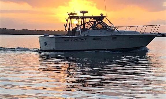 The Carolina Skiff that operates scenic charters in St. Augustine.