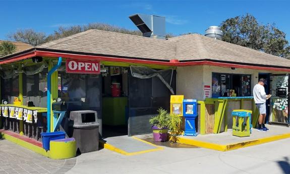 A1A Burrito Works on St. Augustine Beach