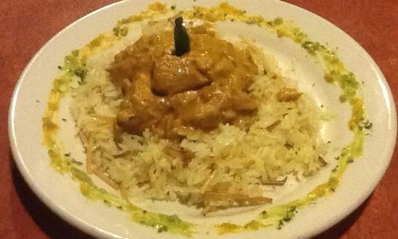 Curry at African Love Kitchen in St. Augustine, Fl