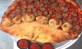 Bala Pizza's Tripple Threat - a favorite among regulars.