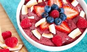 Delicious smoothie bowls with fresh fruit toppings are on offer at Big Island Bowls in St. Augustine Beach.