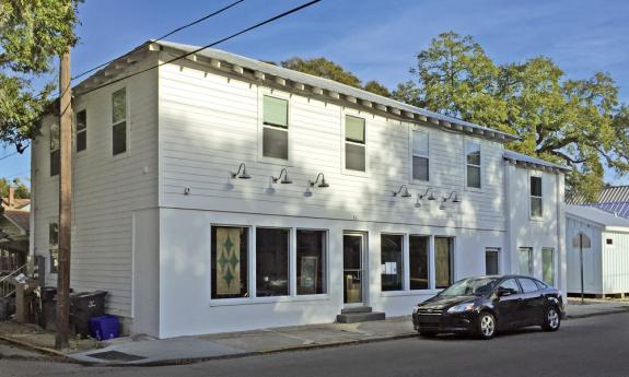 Exterior of Blue Hen in St. Augustine, Florida