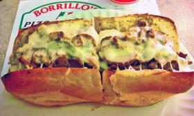 A sub from Borrillo's Pizzeria and Beer Garden in St. Augustine.